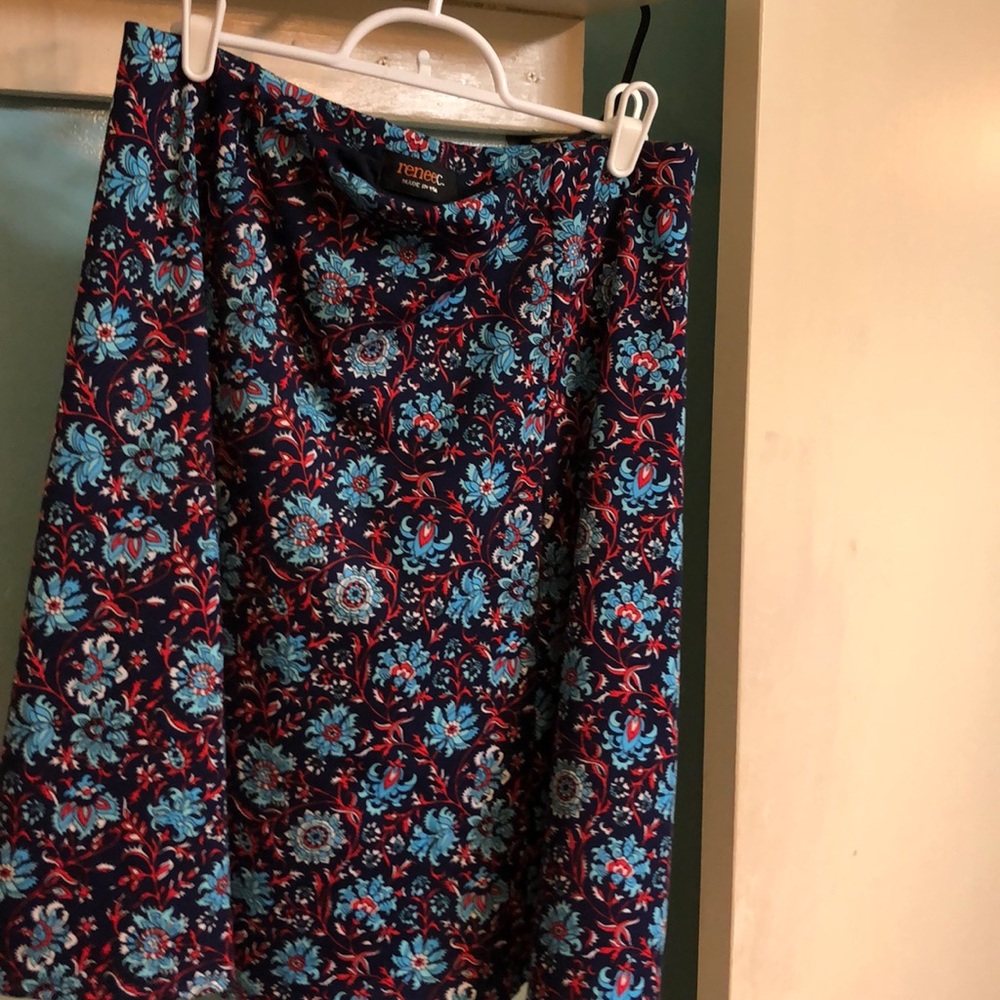 Renée C print skirt